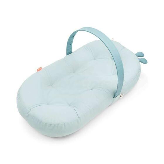 Done by Deer cozy lounger with activity arch Raffi Blue