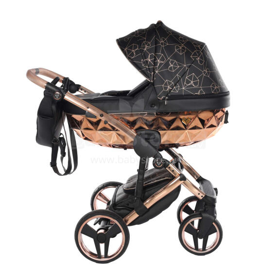 Junama Heart Art.HT-02 Black Cooper Baby universal stroller 2 in 1