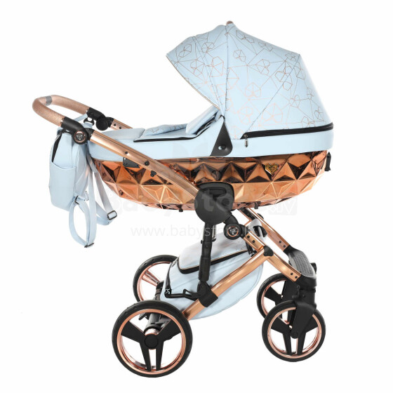 Junama Heart Art.HT-05 Blue Cooper Baby universal stroller 2 in 1