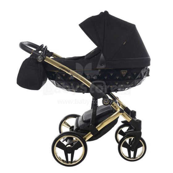 Junama Exclusive V2 Art.JG-01 Black Baby universal stroller 2 in 1