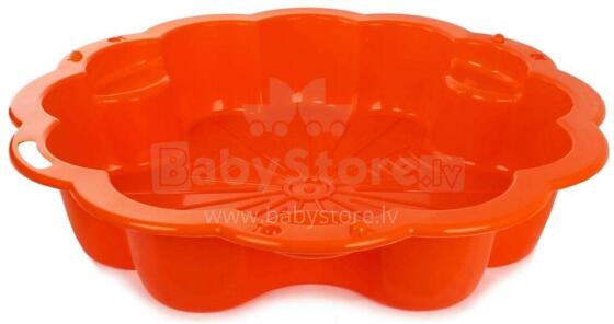 3toysm Art. 69475 Sandpit Big daisy orange