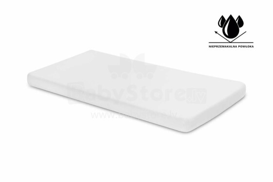 Sensillo Waterproof Sheet  Art.130869 White  Ūdensnecaurlaidīgs  palags ar gumiju,140х70сm