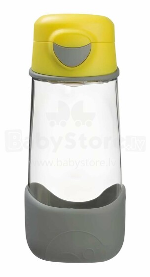 B.Box Sport Bottle Art.BB00608 Lemon Sherbet Детская спортивная бутылочка с силиконовым носиком 9+ мес,450 мл