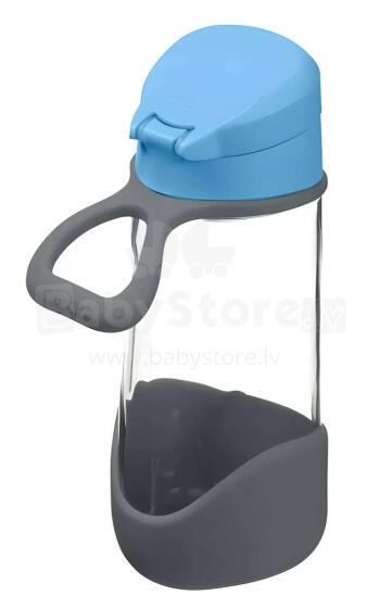 B.Box Sport Bottle Art.BB00609 Blue Slate Детская спортивная бутылочка с силиконовым носиком 9+ мес,450 мл