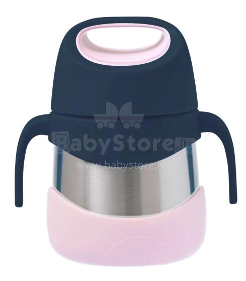 B.box Food Jar Art.BBB00435 Indigo Rose Termoss no nerūsējošas tēraudas 335ml