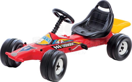 3toysm Art.102 Gokart on pedals and chain Gokarts uz pedāļiem un ķēdes