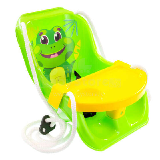 3toysm Art.12428 Baby swing 2 in 1 Frog Садовые качели 2 в 1