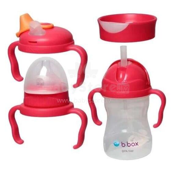 B.box Bottle Set Art.BB00495 Bērnu pudele ar maināmiem uzgaļiem 240 ml.