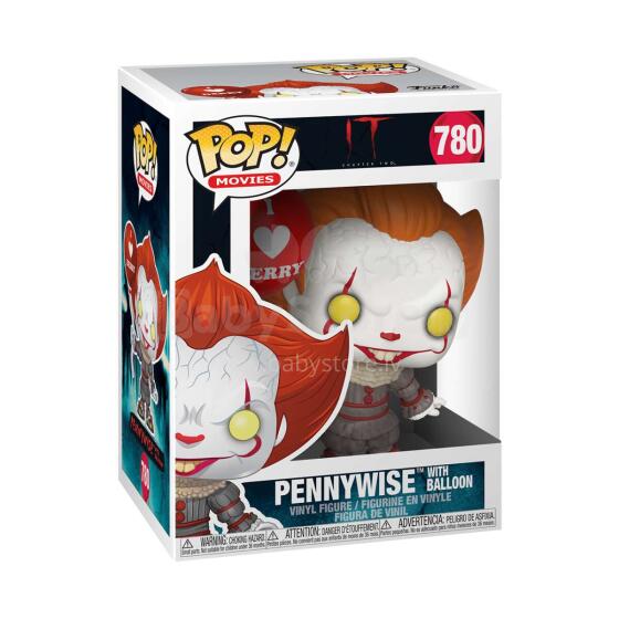 FUNKO POP! Vinila figūriņa: IT 2. nodaļa - Pennywise ar balonu, 9,5 cm