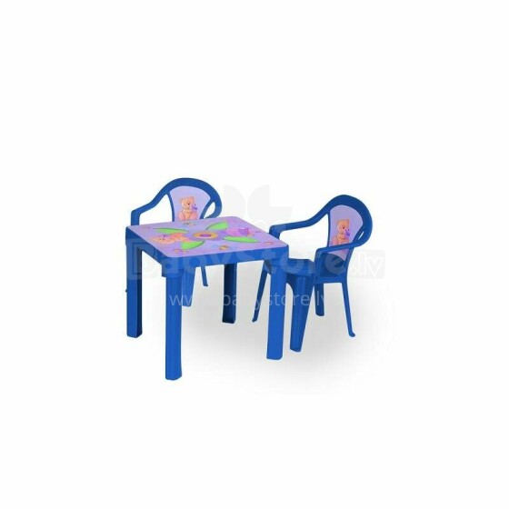 3toysm Art.ZMT set of 2 chairs and 1 table komplekt 2 tooli ja 1 laud