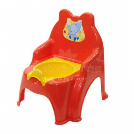 3toysm Art.NC5 Baby potty Elephant dark pink Кресло – горшок