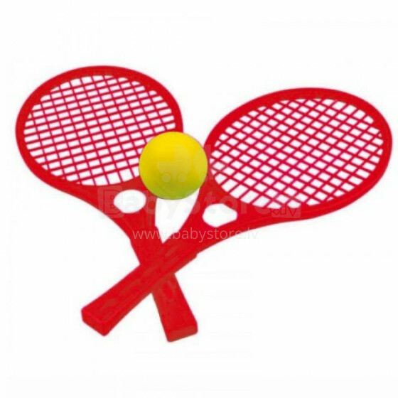 3toysm Art.5055 Soft tenis red Tennise komplekt