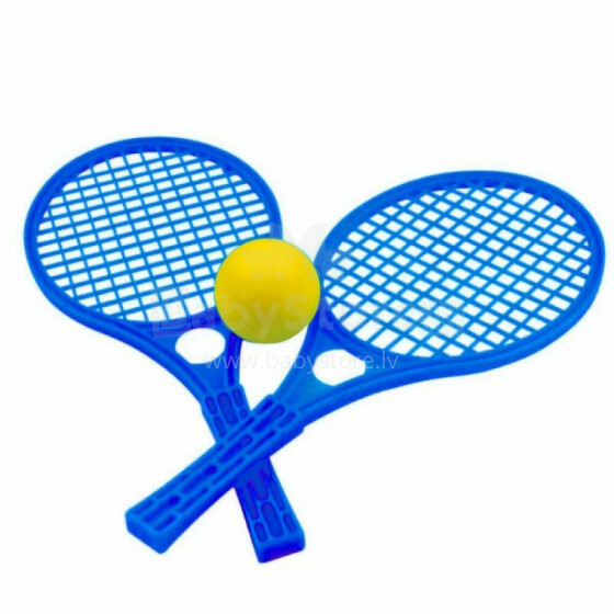 3toysm Art.5055 Soft tenis blue Komplekts tenisam