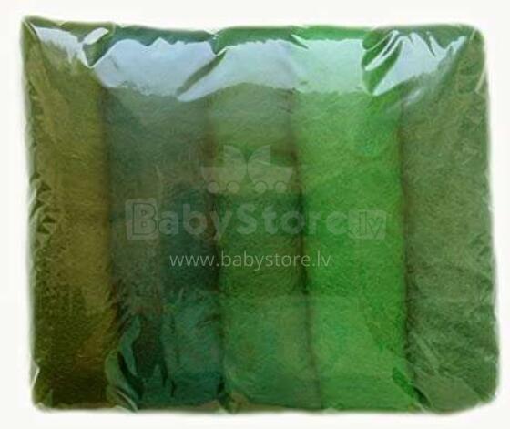 Wool Felt Art.VVKMIX7-50 Шерсть разноцветная для Сухого и Мокрого валяния,5 шт.(50г)