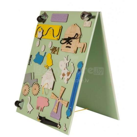 3toysm MONTESSORI  Farm Art.MT16 Развивающая доска 50x38
