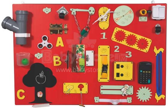 3toysm MONTESSORI  Sensor Art.MT22 Развивающая доска 75x50
