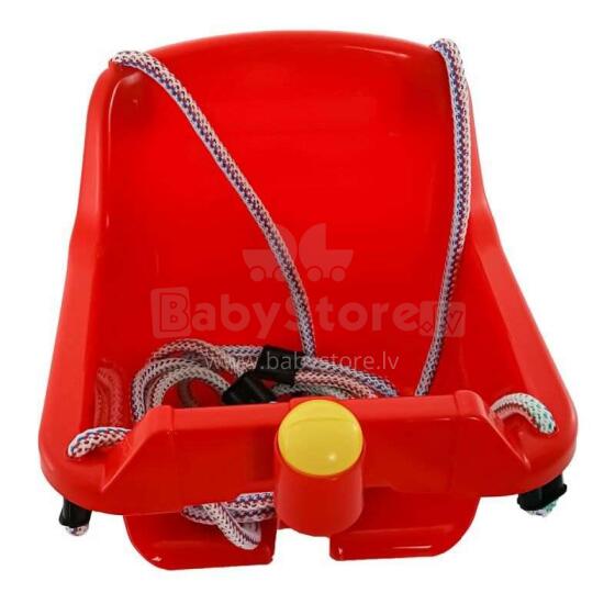 3toysm Art.L5037 Swing bucket with sound red Садовые качели