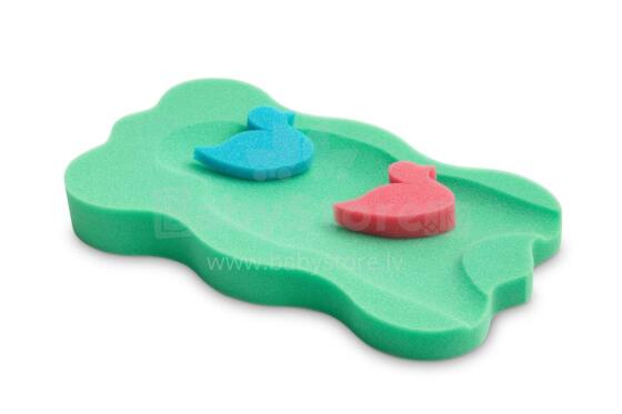 Sensillo Bath Insert Maxi Art.15211 Green Поддерживающий матрасик из поролона для ванночки