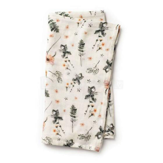 Elodie Details bamboo muslin blanket 80x80 cm, Meadow Blossom