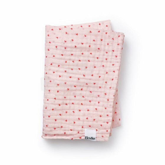 Elodie Details Crinkled Blanket 120x120 cm, Sweethearts одеяло