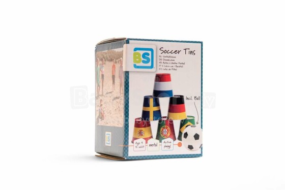 BS TOYS Activity game "Soccer Tins"