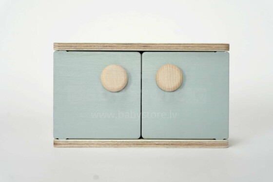 Beloved Boards DIY Doors Art.BBO007 Nordic Blue Medinė lentos detalė - durys