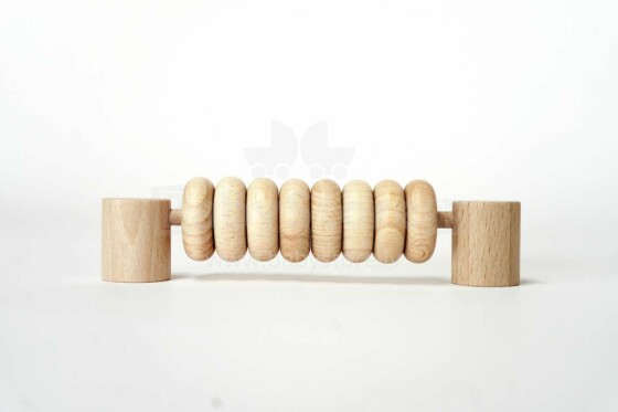Beloved Boards DIY Beads Art.BBO008 Natural Koka detaļa dēļam - krelles