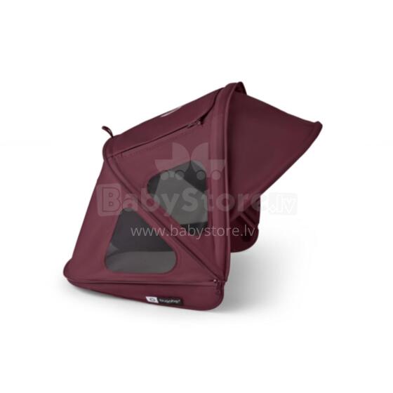 Bugaboo Fox/Cameleon3/Lynx breezy sun canopy v2 Art.152381 Dark Cherry Saules aizsardzība