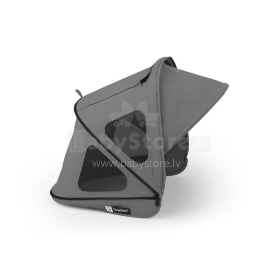 Bugaboo Fox/Cameleon3/Lynx breezy sun canopy Art.152390 Moon Grey Saules aizsardzība