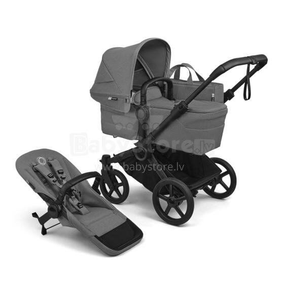 Bugaboo Donkey 6 Mono Complete Art.152406 Moon Grey Детская универсальная коляска трансформер