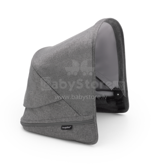 Bugaboo Donkey 5 sun canopy Art.100003002 Grey Melange Saules aizsardzība