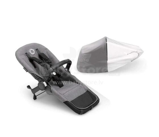 Bugaboo Donkey 5 duo extension set Art.100004004 Grey Melange