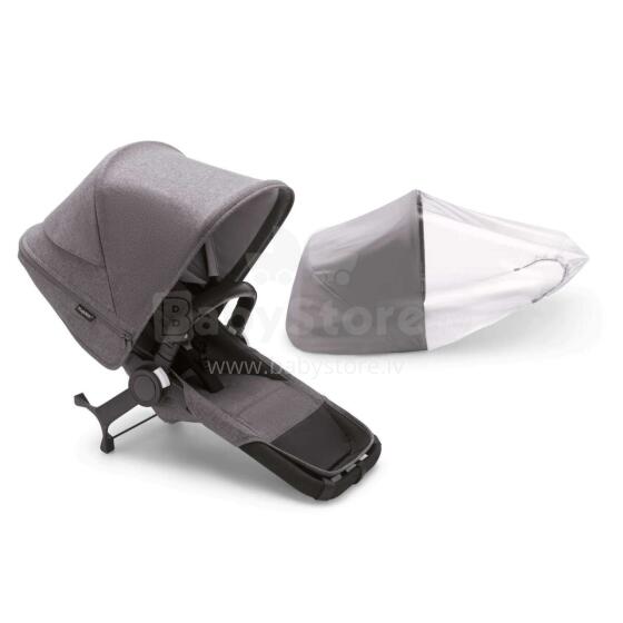 Bugaboo Donkey 5 duo extension set Art.100001001 Grey Melange