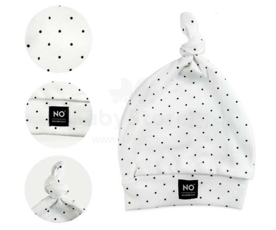 La Bebe™ NO Hat Art. 10-00-20 Dots Mazuļu (zīdaiņu) kokvilnas cepure