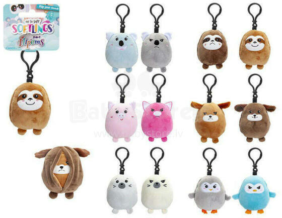 Colorbaby Toys Art.57-453366 Augstvērtīga mīksta plīša rotaļlieta piekariņš