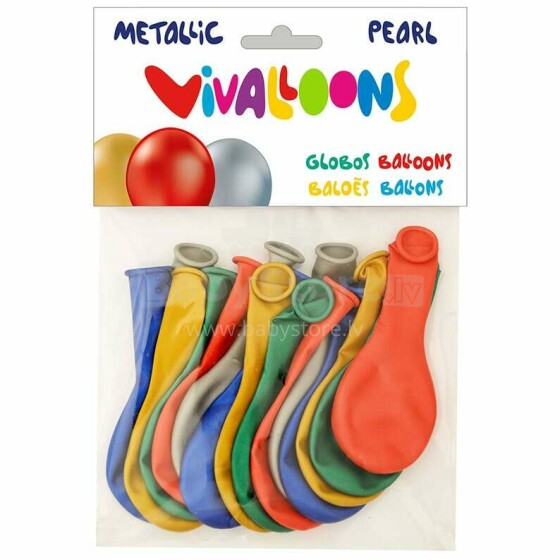 Toi Toys Vivalloons Art.33-63724 Воздушные шары 10 шт.