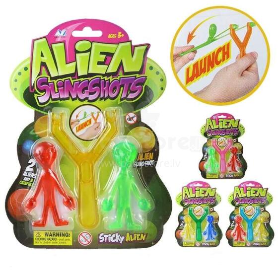 Toi Toys  Antistress Art.42-12021 Elastīga gļotu figūras,2 gab
