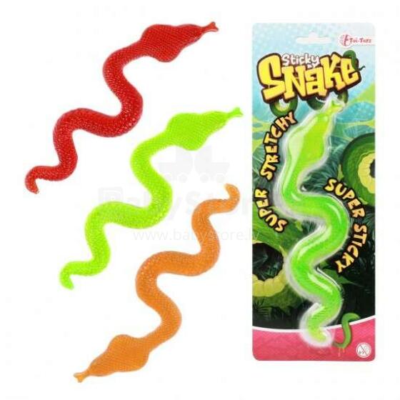 Toi Toys  Silicone Snake Art.45-35265Z Silikona rotaļlieta antistress
