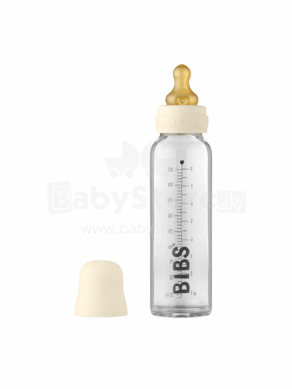 Bibs Baby Bottle Complete Set Art.152755 Ivory Barošanas pudelīte 225ml