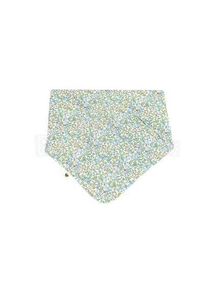 BIBS x Liberty Bandana Bib Art.152807 Eloise Ivory - Детский хлопковый слюнявчик/платочек