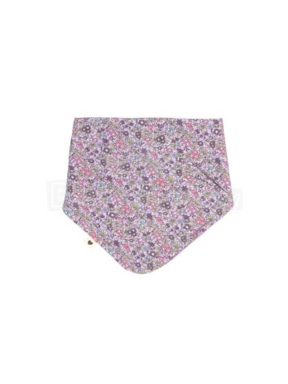 BIBS x Liberty Bandana Bib Art.152812 Camomile Lawn Violet Sky - Bērnu lacīte /priekšautiņš /auduma lakatiņš