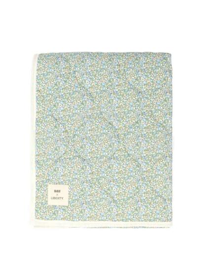 BIBS x Liberty Quilted Blanket Art.152817 Eloise Ivory - Детское одеяло 85x110см