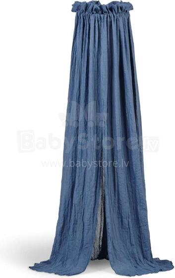 Jollein Veil Vintage Art.002-001-66035 Jeans Blue -  Baldahīns bērnu gultiņai (155 cm)