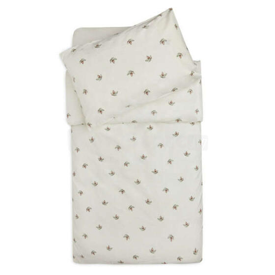 Jollein Duvet Cover Art.003-005-67024 Rosehip - Bērnu dabīgas kokvilnas komplekts no 2 daļām