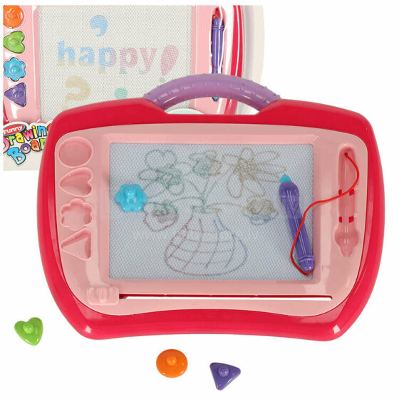 Ikonka Art.KX4676 Stamp pink fade-out drawing tablet