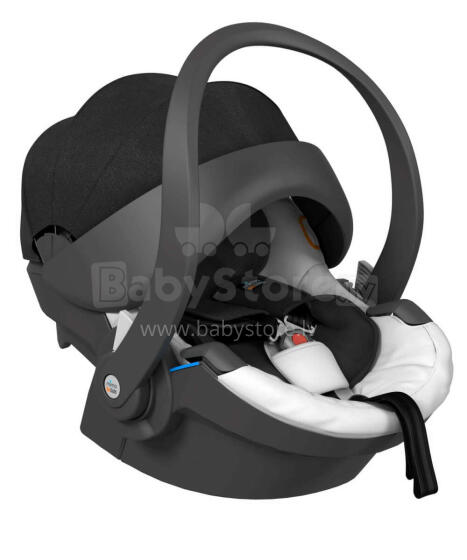Mima Izi Go Modular X1 Art.G3X1112 Black/white Bērnu autokrēsls 0-13kg