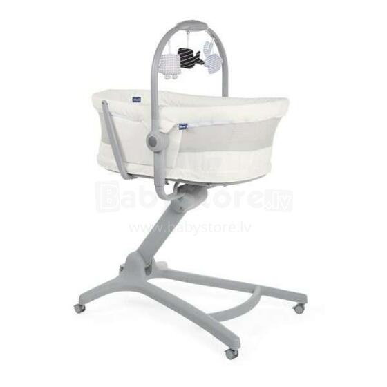 Chicco Baby Hug Air 4 in1  Art.79173.21 Snow white Детская кроватка - стульчик