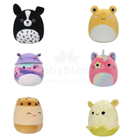 SQUISHMALLOWS W15 Plīša rotaļlieta, 12 cm,