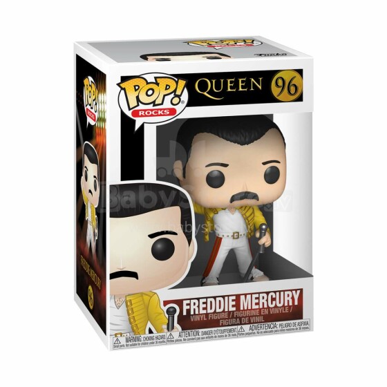 FUNKO POP! Vinila figūra: Queen - Freddy Mercury (Wembley 1986)