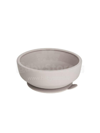 Atelier Keen Silicone Suction Bowl Art.153207 Greige - Силиконовая мисочка с присоской
